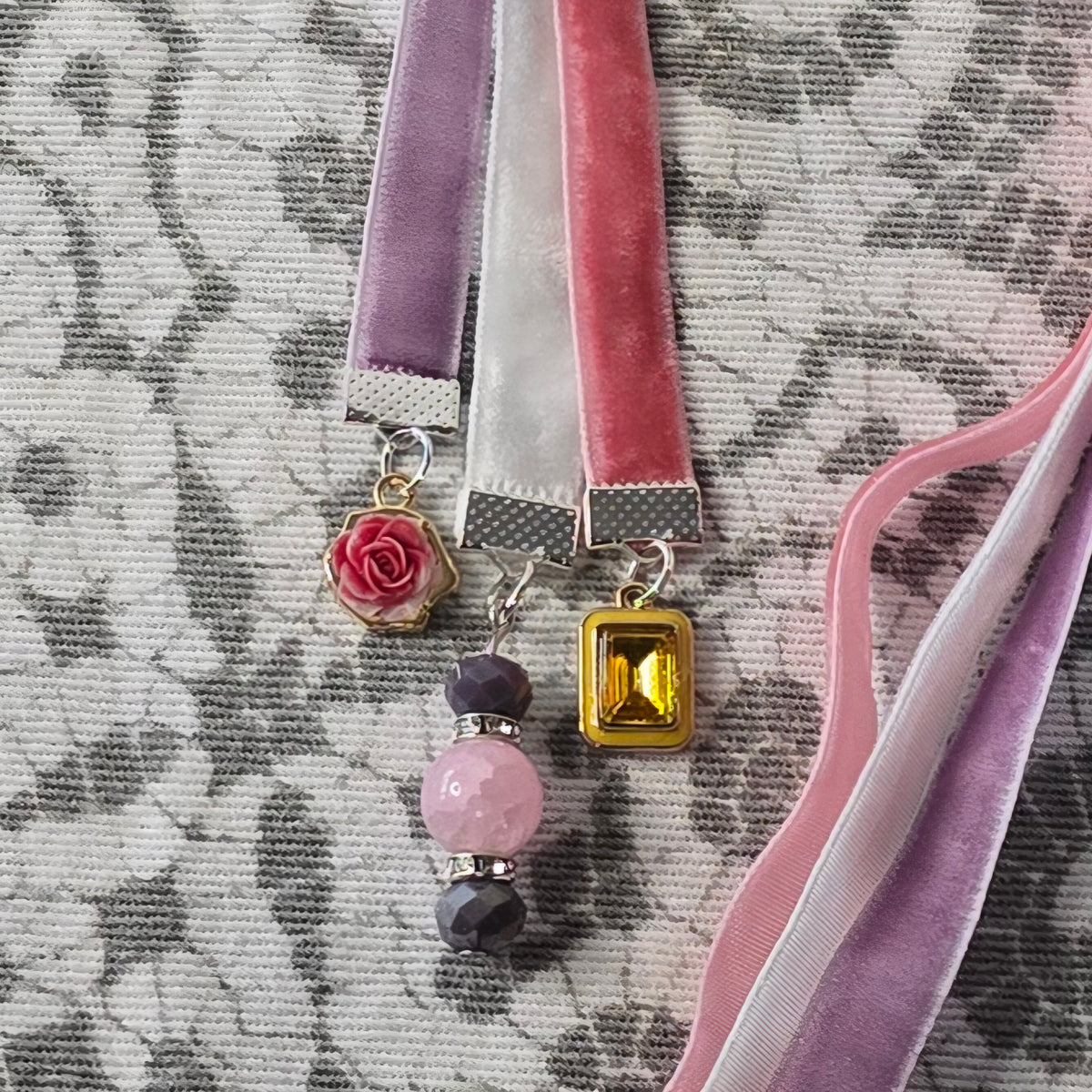 The Companion - Ostrich & Purple & Butterflies