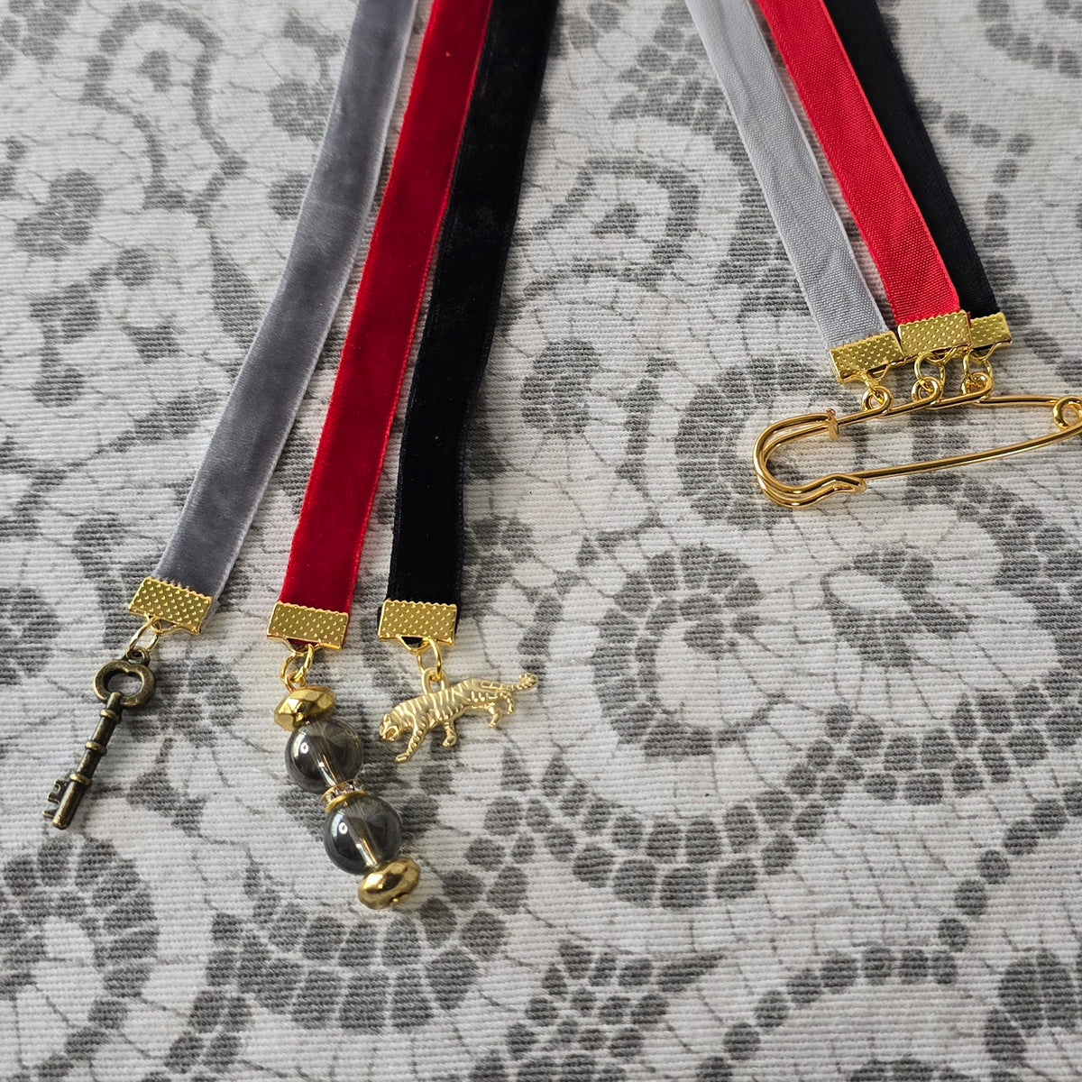 The Companion - Red & Black & Gray & Gold