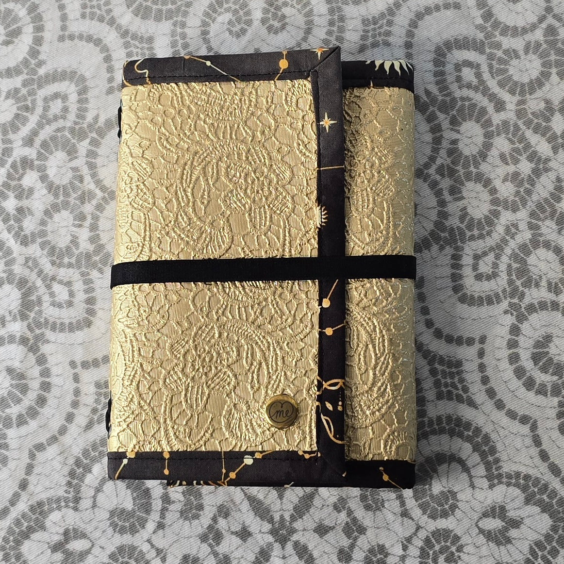 Go Companion - Gold Lace & Black & Astrology