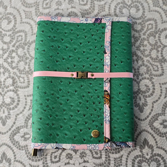 The Companion - Ostrich & Green & Butterflies