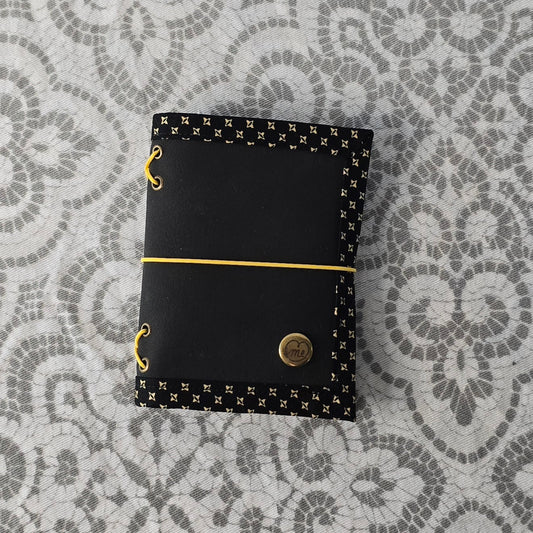 Mini Companion - Black & Yellow Diamonds