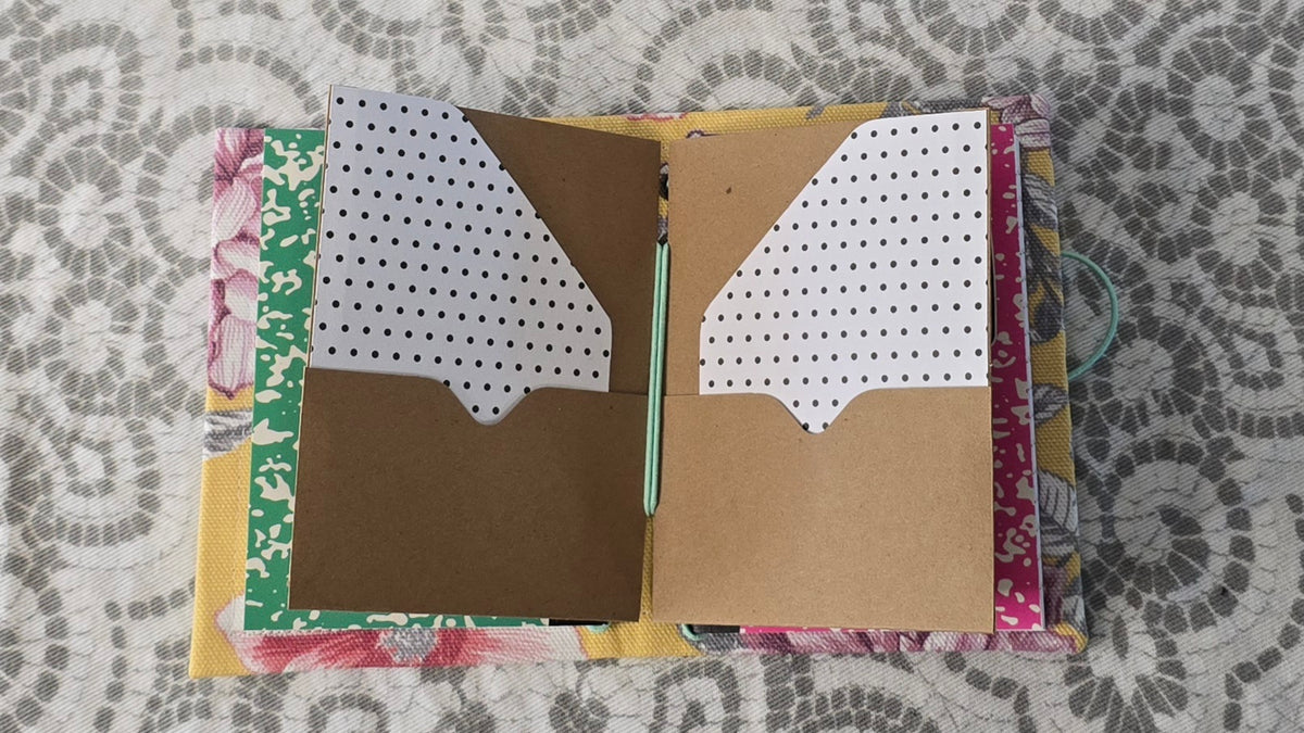 Mini Companion - White & Yellow & Floral & Seafoam Green
