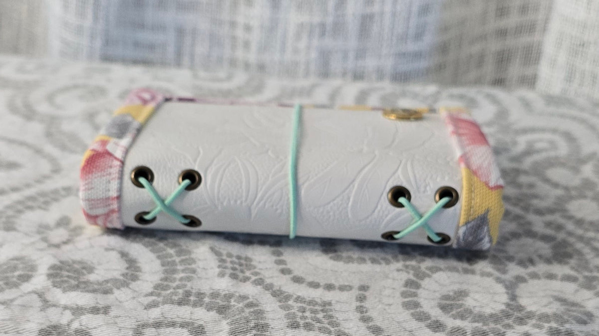 Mini Companion - White & Yellow & Floral & Seafoam Green