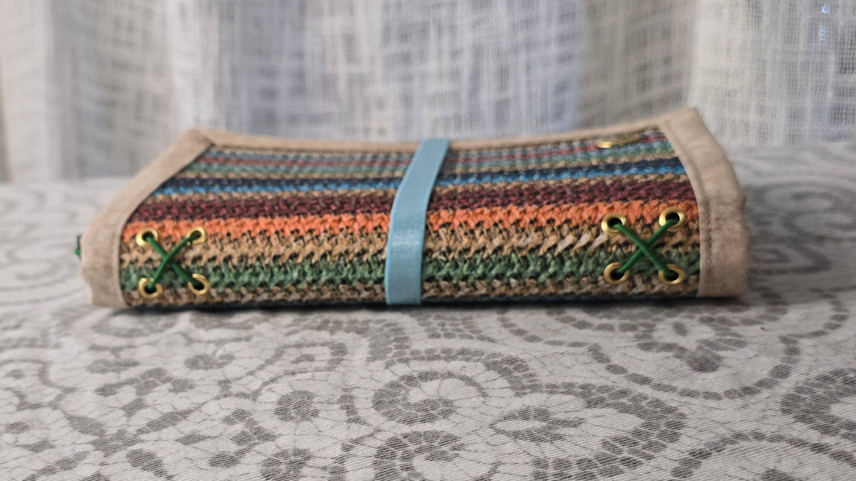 Go Companion - Multi & Textured & Blue & Tan