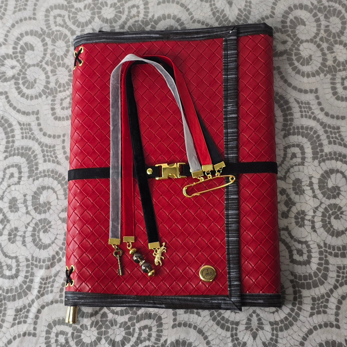 The Companion - Red & Black & Gray & Gold