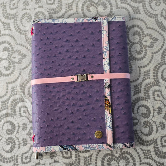The Companion - Ostrich & Purple & Butterflies
